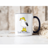 Maritime Kaffeetasse: Möwe im Regenmantel mit Schietwedder-Schriftzug – Bild 11