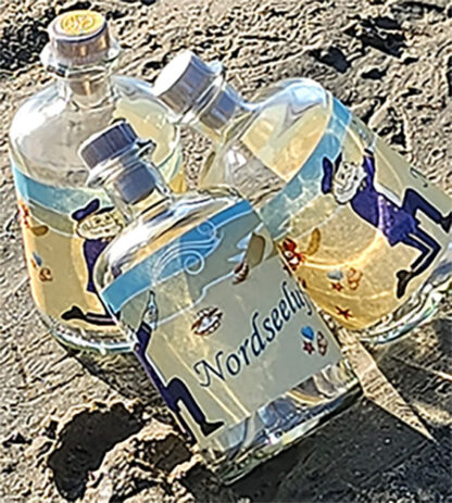 Nordseeluft aus Büsum, Deko, Flasche, Maritim, witziges Geschenk – Bild 3