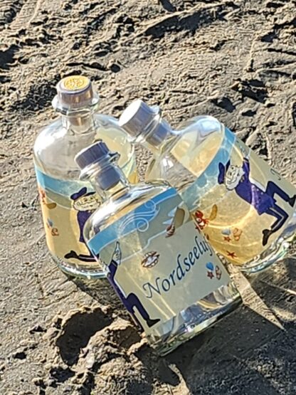 Nordseeluft aus Büsum, Deko, Flasche, Maritim, witziges Geschenk