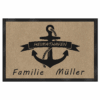 personalisierte Fußmatte Heimathafen, 60 x 40 cm, robust, rutschfest, langlebig – Bild 7