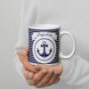 Personalisierte Maritime Tasse mit Anker - Perfektes Geschenk für Meerliebhaber – Bild 7