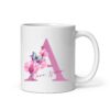 Orchideen-Tasse mit persönlichem Touch: Einzigartiges Blumendesign mit individuellem Namen für besondere Kaffeemomente! – Bild 2
