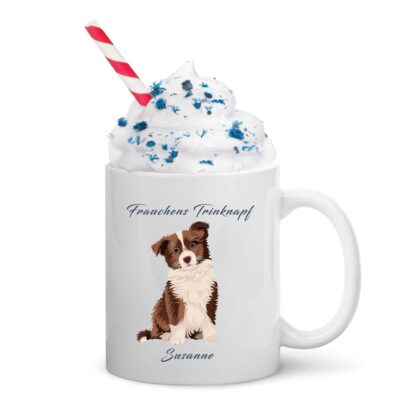 Personalisierte Hundetasse: Witziges Motiv mit eigenem Namen für Hundefans! – Bild 6