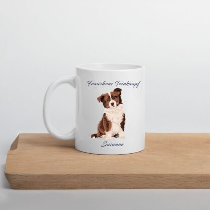 Personalisierte Hundetasse: Witziges Motiv mit eigenem Namen für Hundefans! – Bild 8