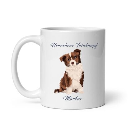Personalisierte Hundetasse: Witziges Motiv mit eigenem Namen für Hundefans! – Bild 2