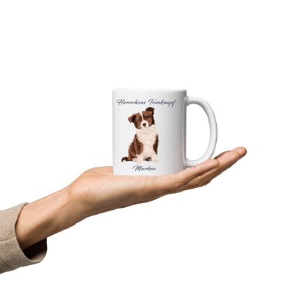 Personalisierte Hundetasse: Witziges Motiv mit eigenem Namen für Hundefans! – Bild 3