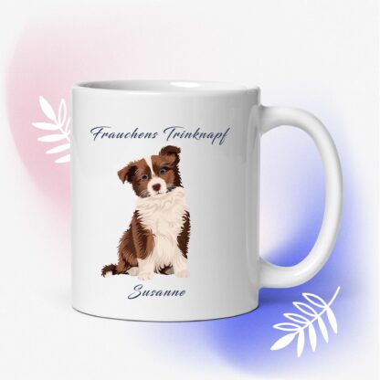 Personalisierte Hundetasse: Witziges Motiv mit eigenem Namen für Hundefans! – Bild 7