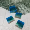 Maritime Resin Untersetzer-Set – Handgemachte Kunst für Urlaubsfeeling Zuhause – Bild 4
