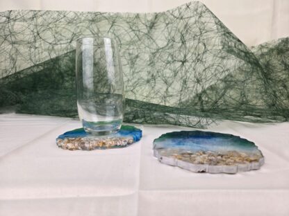 Maritime Resin Untersetzer – Handgemachte Kunst für Urlaubsfeeling Zuhause – Bild 5