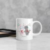 Personalisierte Tasse Kätzchen für Verliebte mit Namen – Bild 6