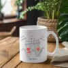 Personalisierte Tasse Kätzchen für Verliebte mit Namen – Bild 3