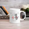 Personalisierte Tasse Kätzchen für Verliebte mit Namen – Bild 7